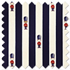 Kings Breakfast, Stripe Prince - Roller Blind